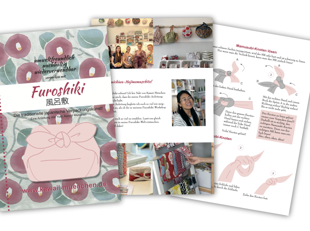 Illustration und Layout eines Magazins für KAWAII München