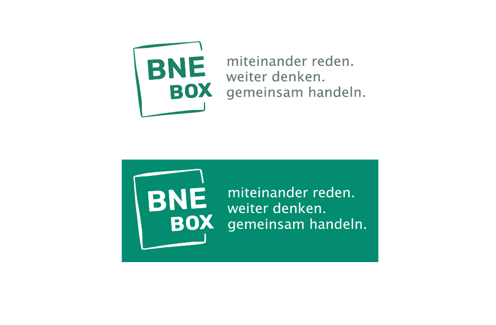 Logo-Design für ein Projekt zum Thema Bildung für nachhaltige Entwicklung der LMU München