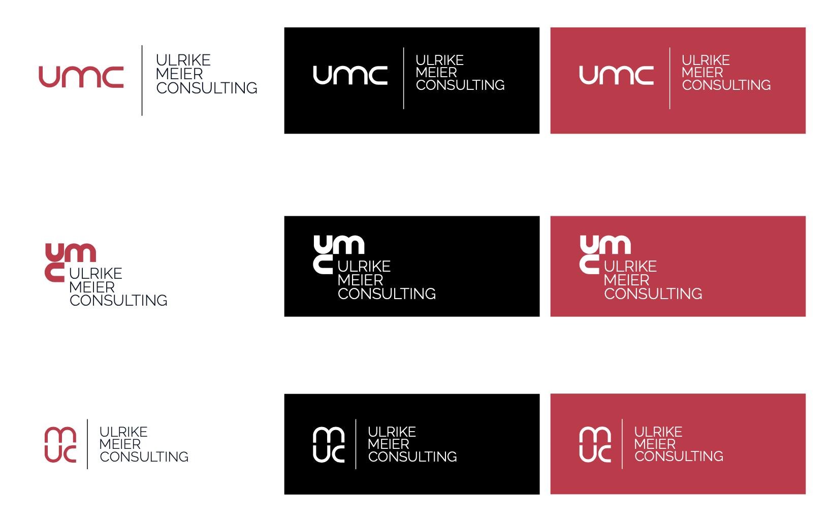 Logo-Design für die Unternehmensberatung MEIER CONSULTING Berlin